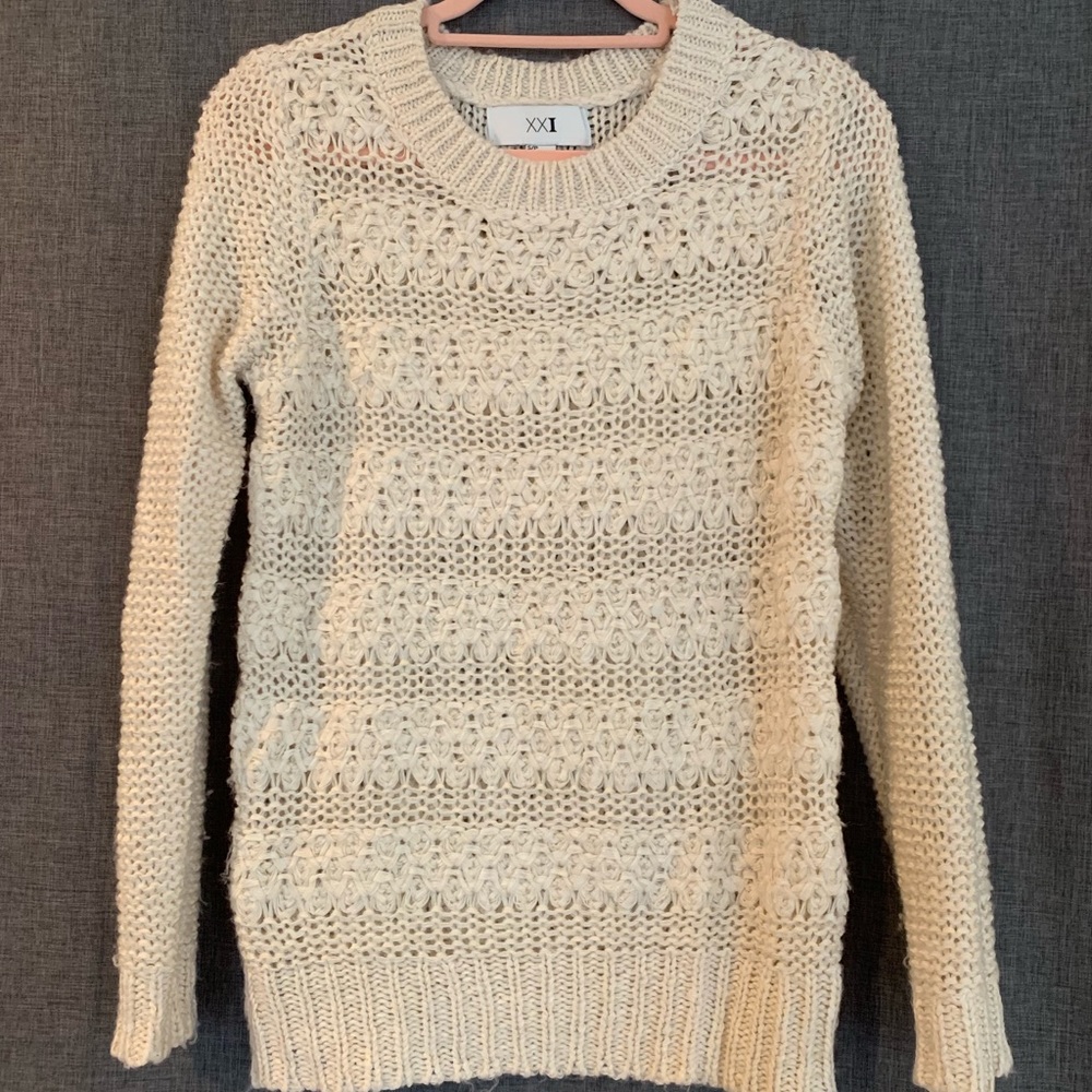 Forever 21  crochet sweater